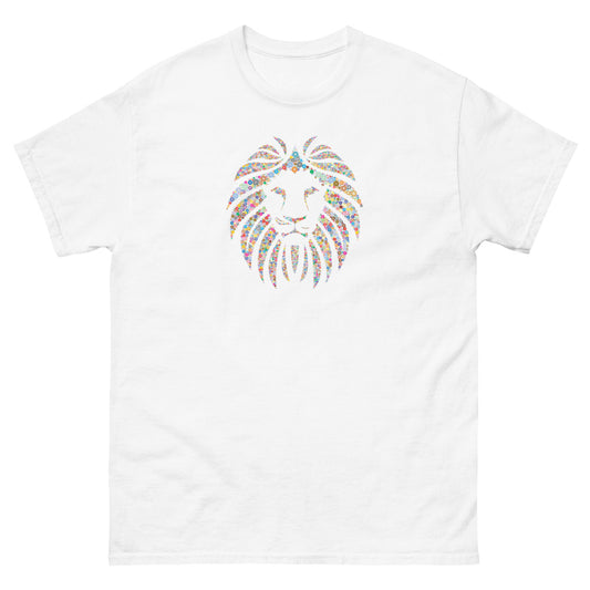 Lion in Colour 100% cotton men's heavyweight tee