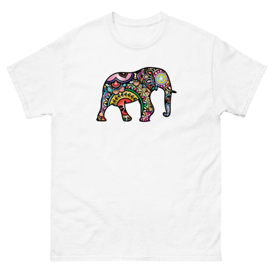 Elephant Colour 100% cotton men's heavyweight tee