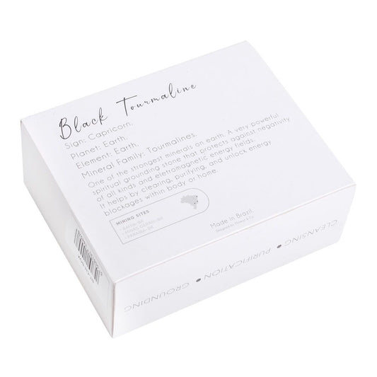 Box of Black Tourmaline Rough Crystal Chips