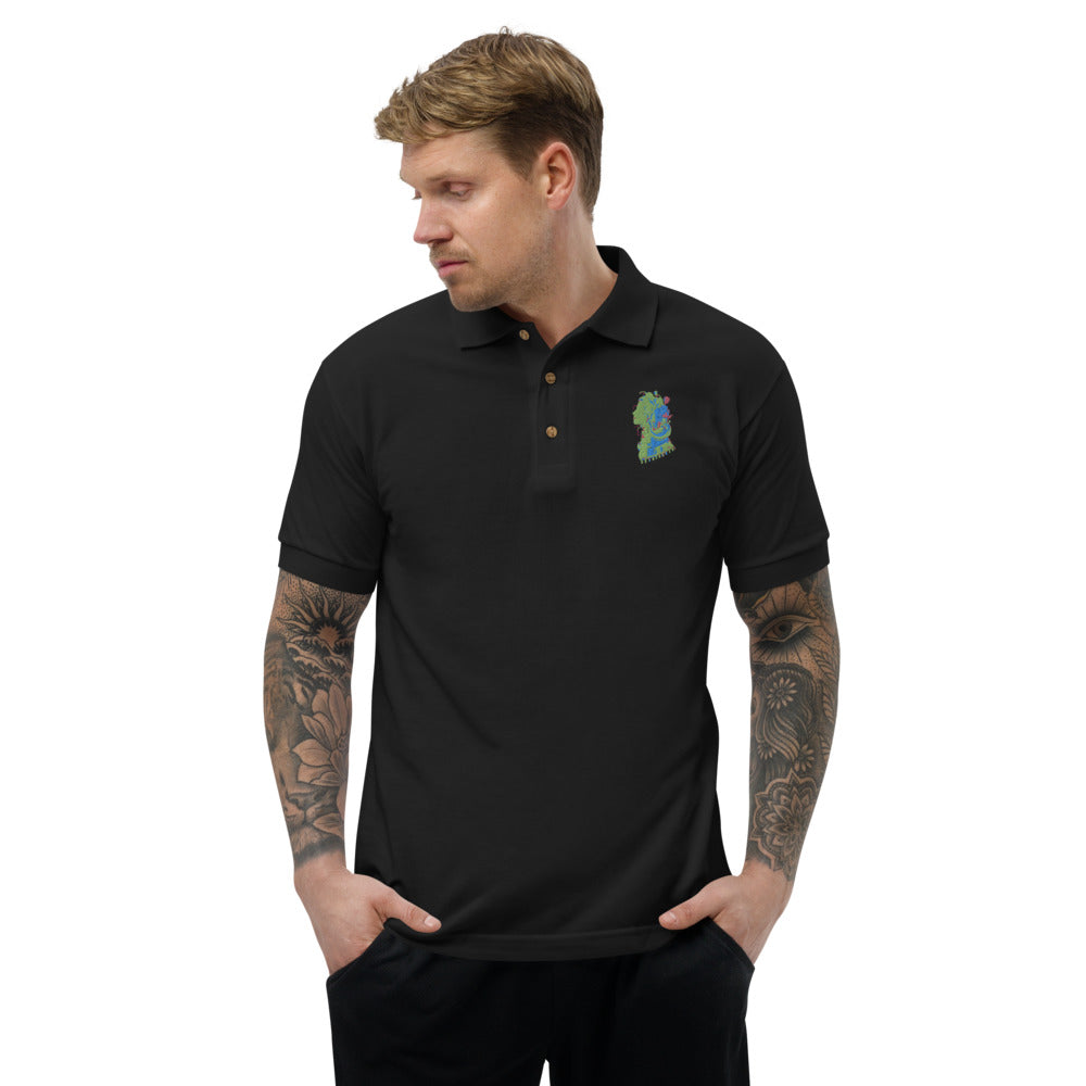 Khufu Original Embroidered Polo Shirt