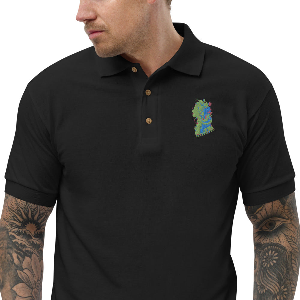 Khufu Original Embroidered Polo Shirt