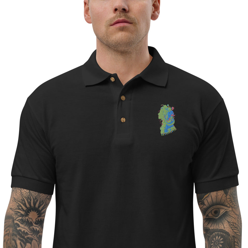 Khufu Original Embroidered Polo Shirt