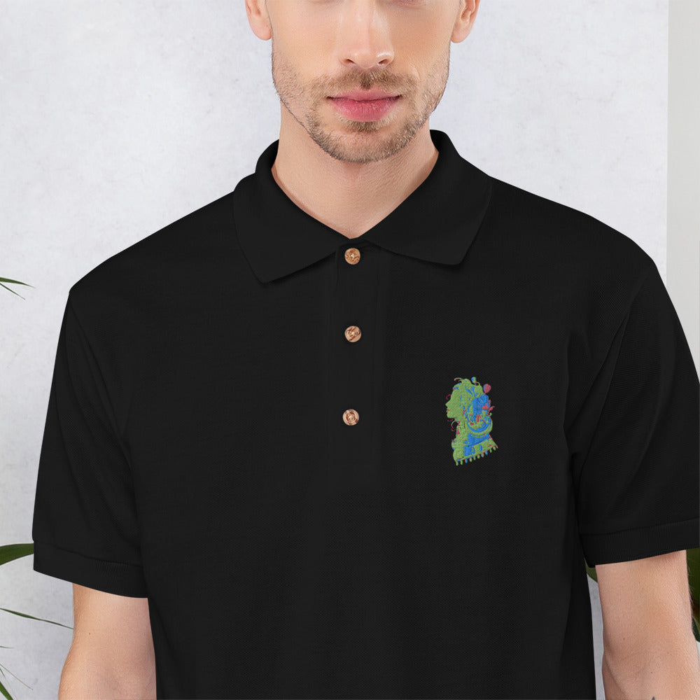 Khufu Original Embroidered Polo Shirt