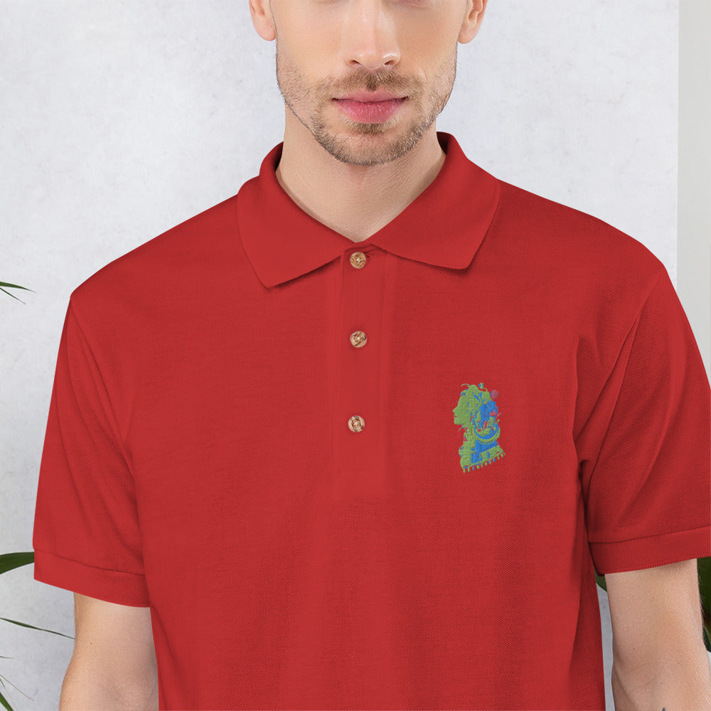 Khufu Original Embroidered Polo Shirt