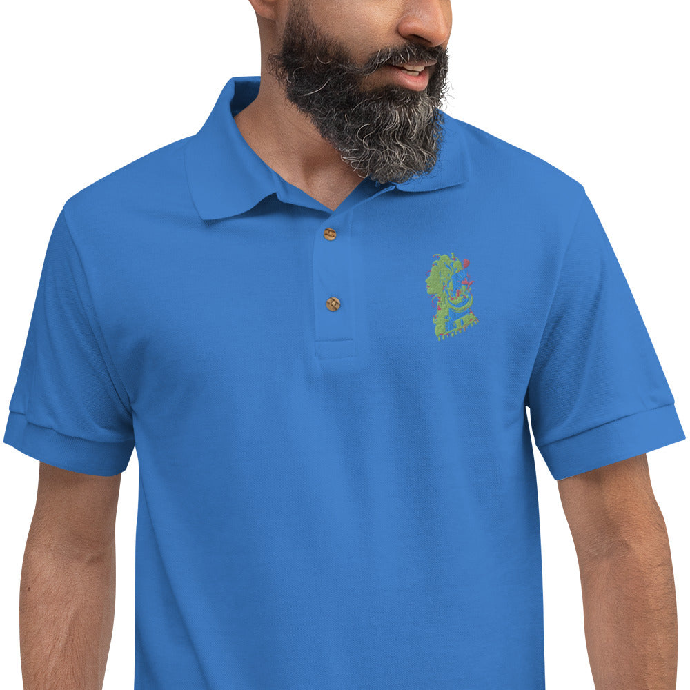 Khufu Original Embroidered Polo Shirt