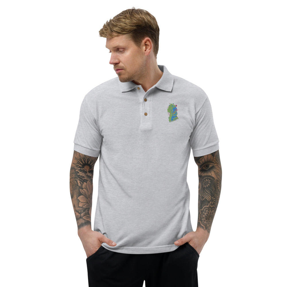 Khufu Original Embroidered Polo Shirt