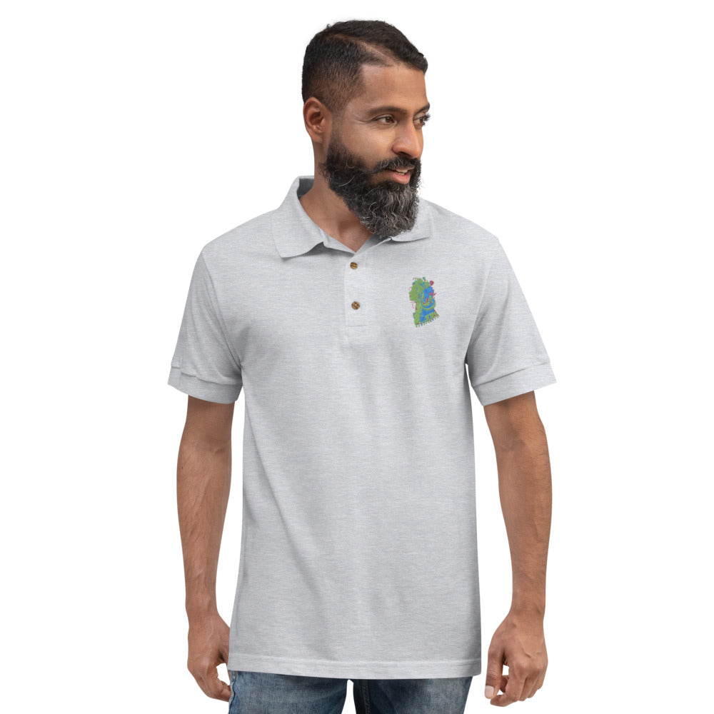 Khufu Original Embroidered Polo Shirt