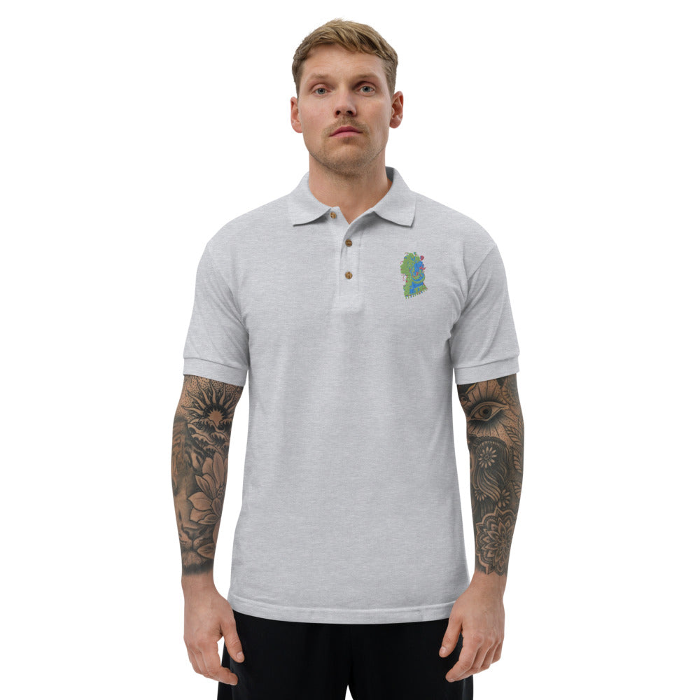 Khufu Original Embroidered Polo Shirt