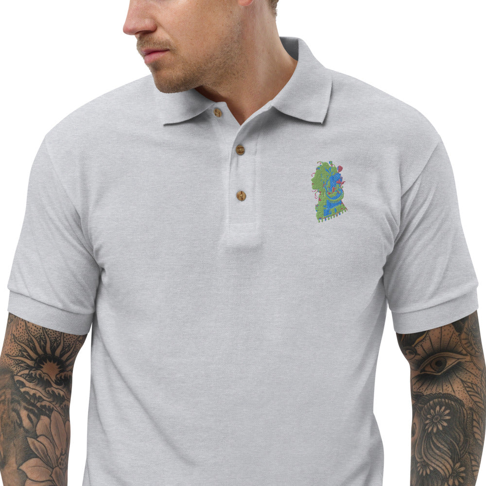 Khufu Original Embroidered Polo Shirt