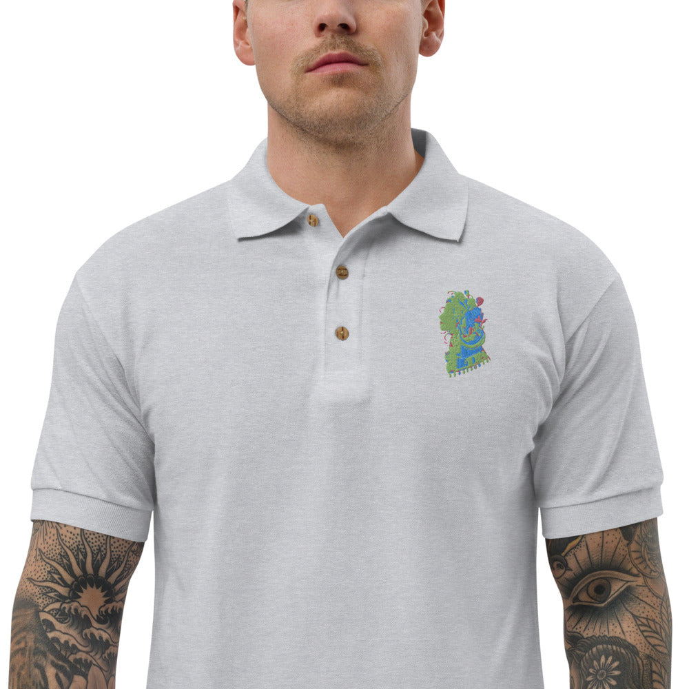 Khufu Original Embroidered Polo Shirt