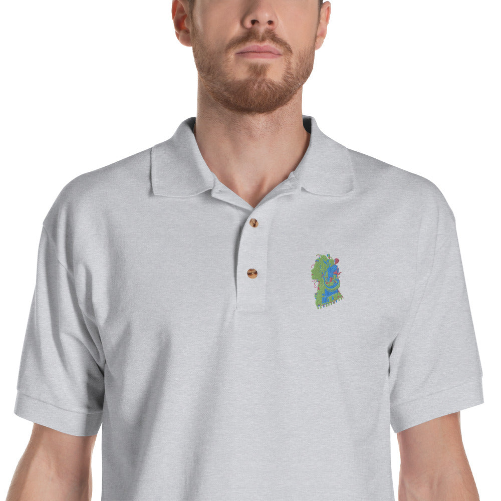 Khufu Original Embroidered Polo Shirt