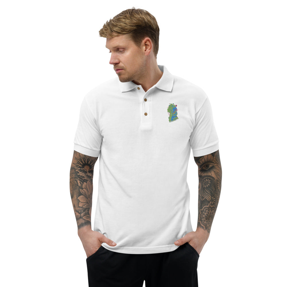 Khufu Original Embroidered Polo Shirt