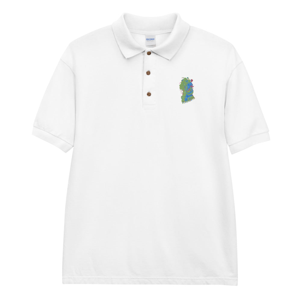 Khufu Original Embroidered Polo Shirt