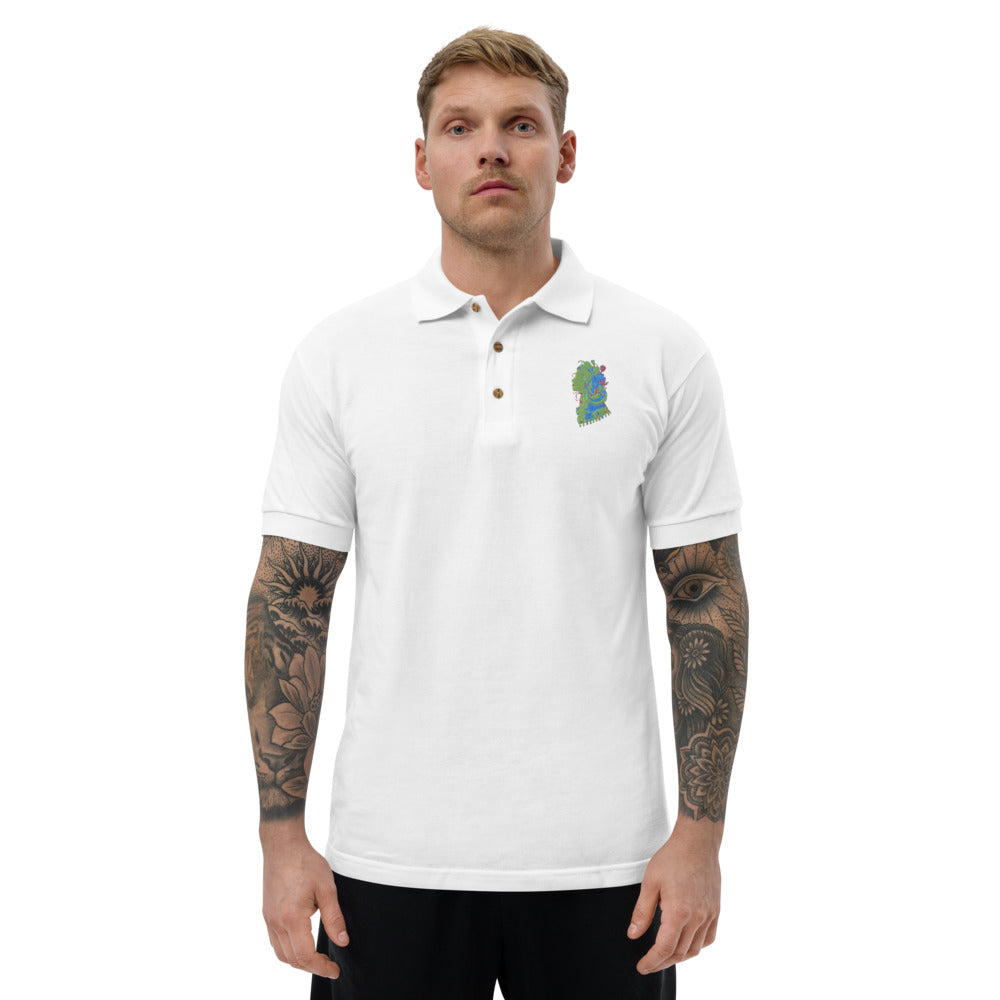 Khufu Original Embroidered Polo Shirt