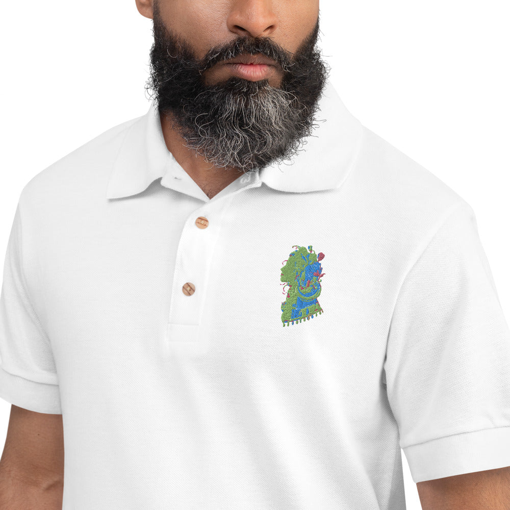 Khufu Original Embroidered Polo Shirt