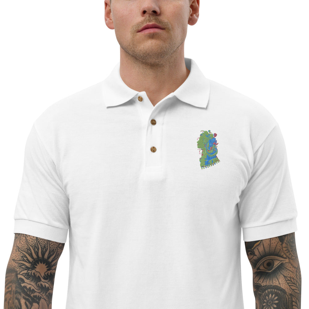 Khufu Original Embroidered Polo Shirt