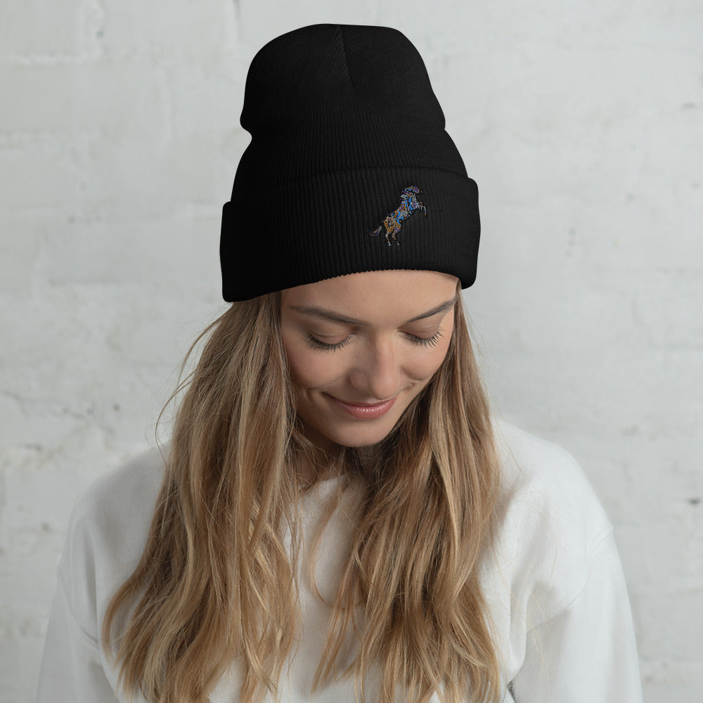 Stallion Cuffed Beanie