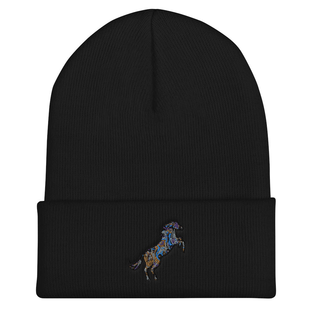 Stallion Cuffed Beanie