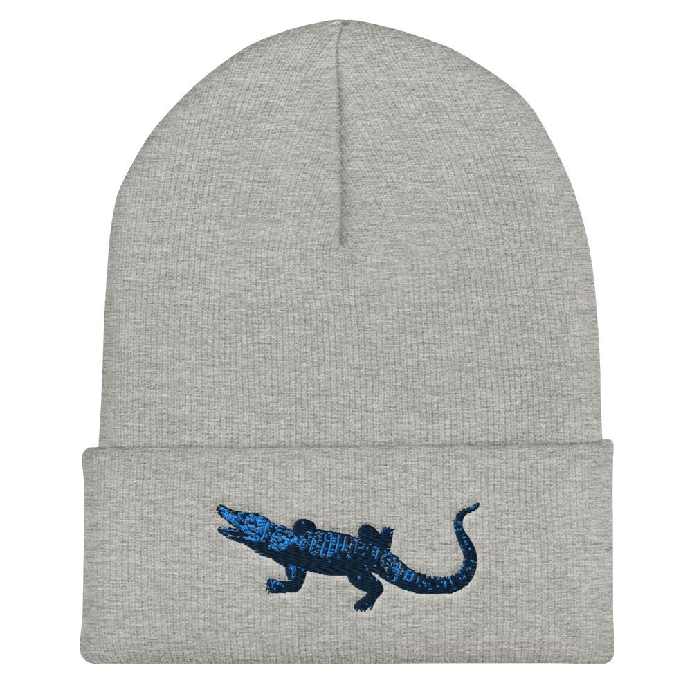 Alligator Cuffed Beanie