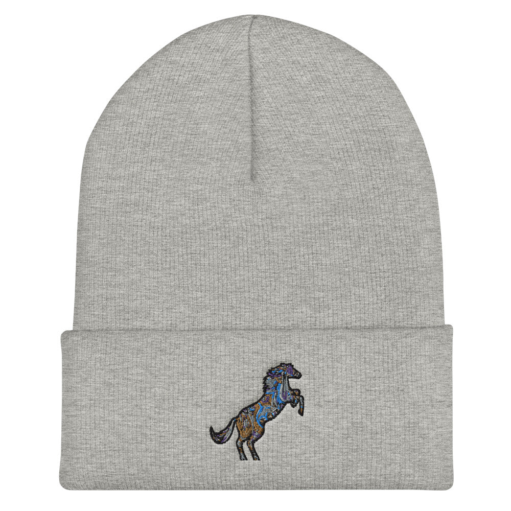 Stallion Cuffed Beanie