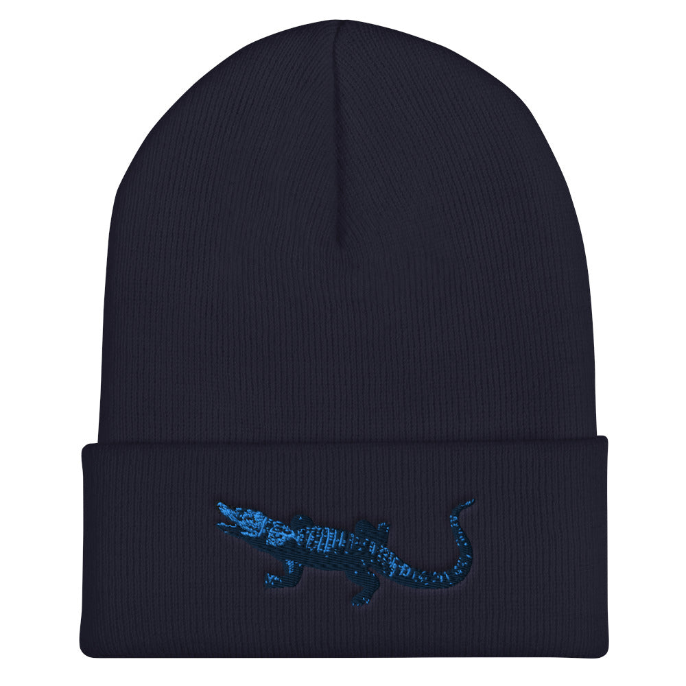 Alligator Cuffed Beanie