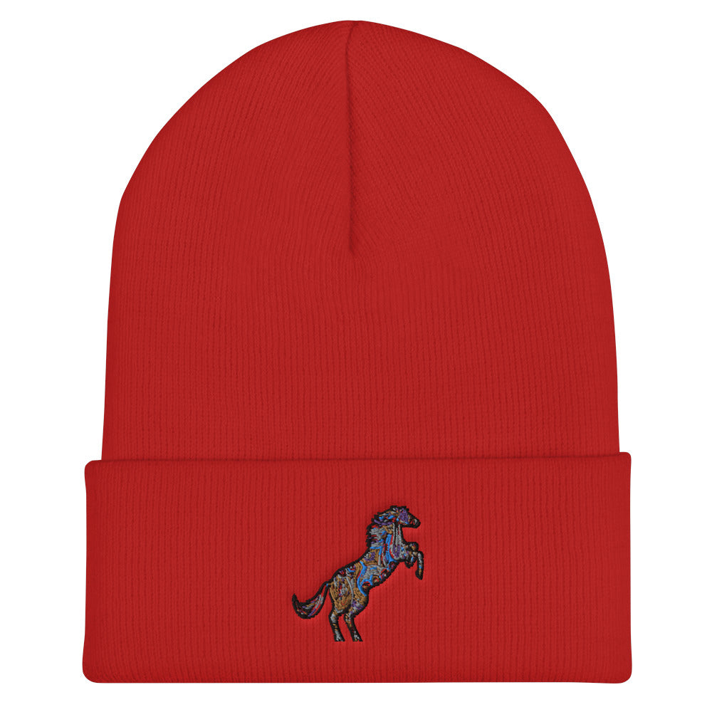 Stallion Cuffed Beanie