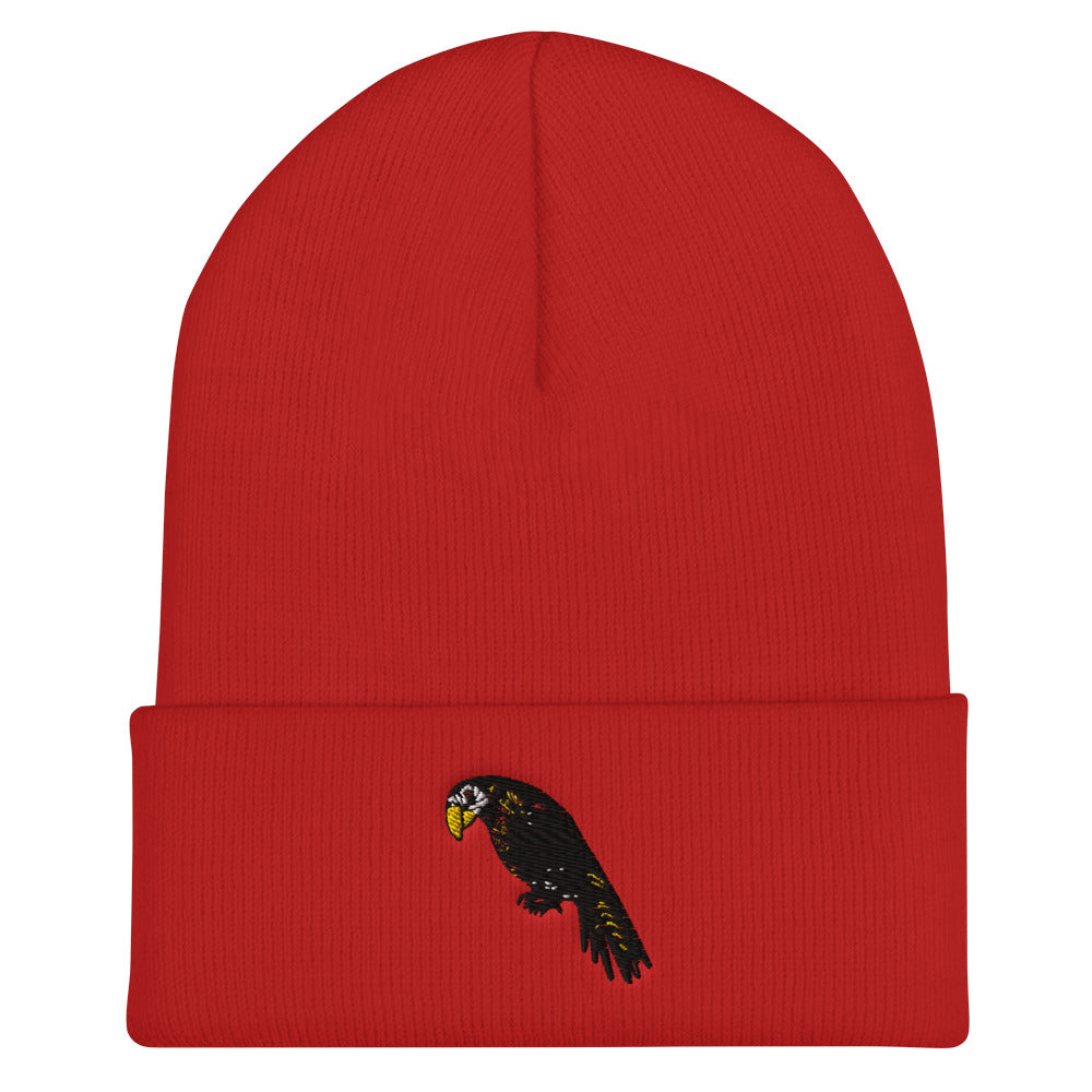 Parrot Cuffed Beanie