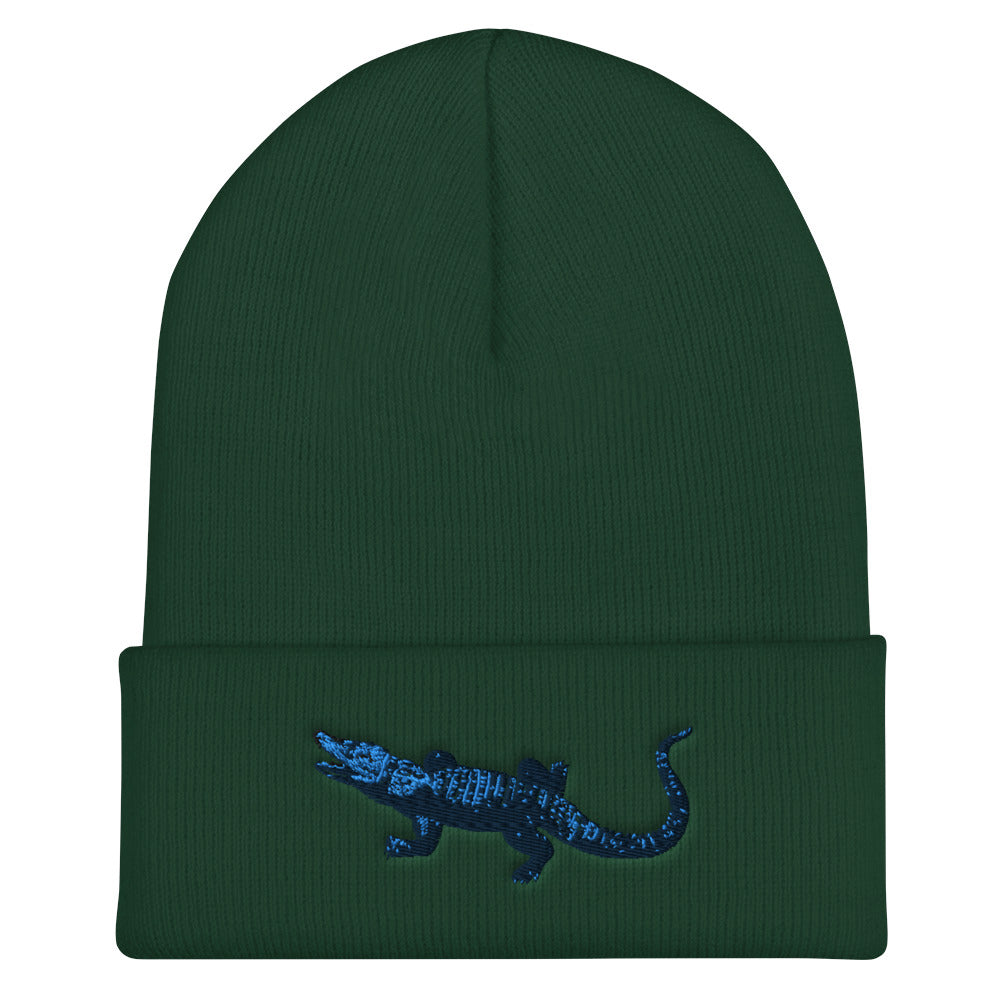 Alligator Cuffed Beanie