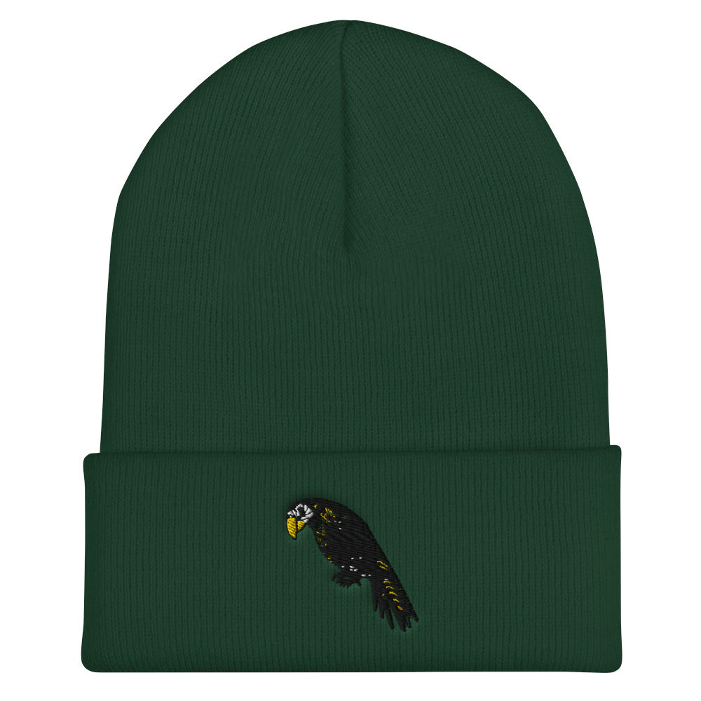 Parrot Cuffed Beanie