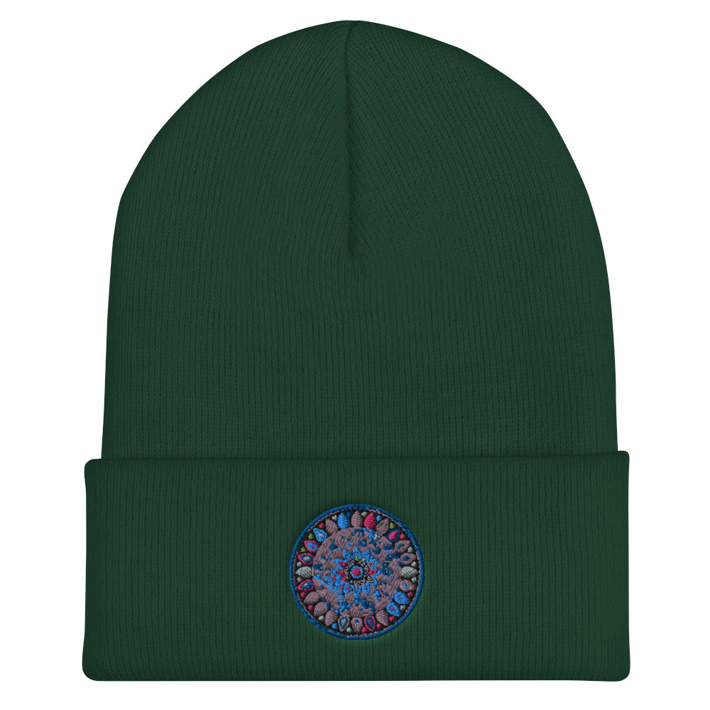 Chakra Cuffed Beanie