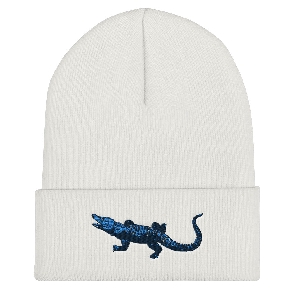 Alligator Cuffed Beanie