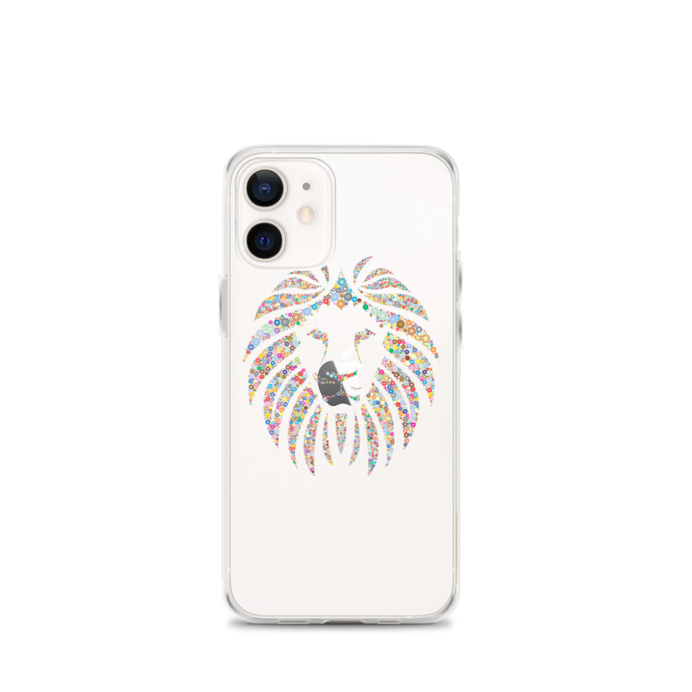 Multi Coloured Lion iPhone Case