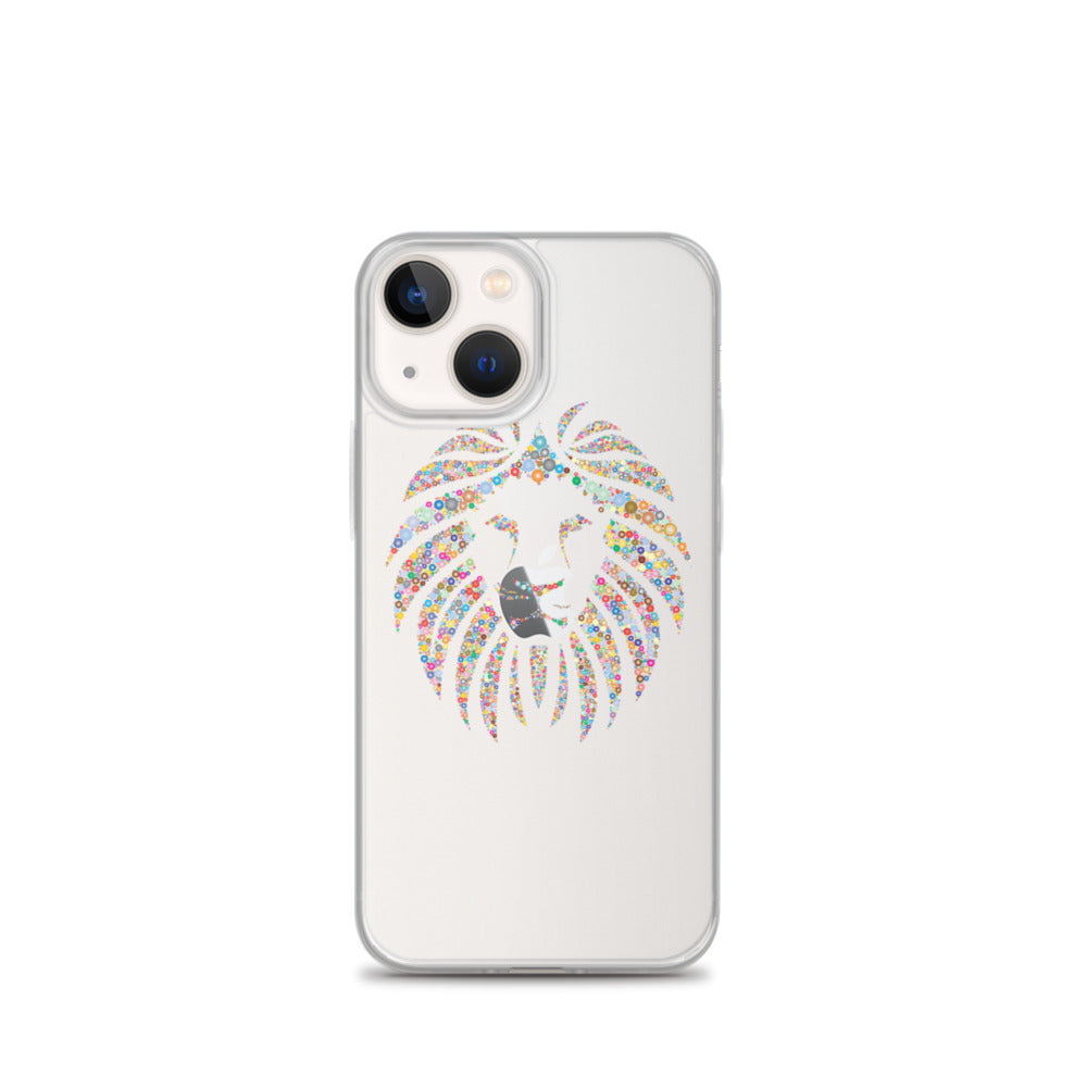 Multi Coloured Lion iPhone Case