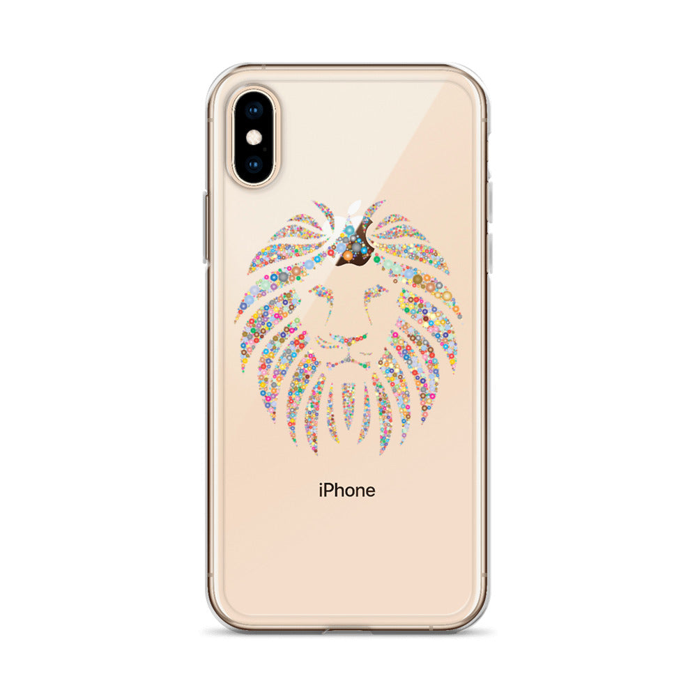 Multi Coloured Lion iPhone Case