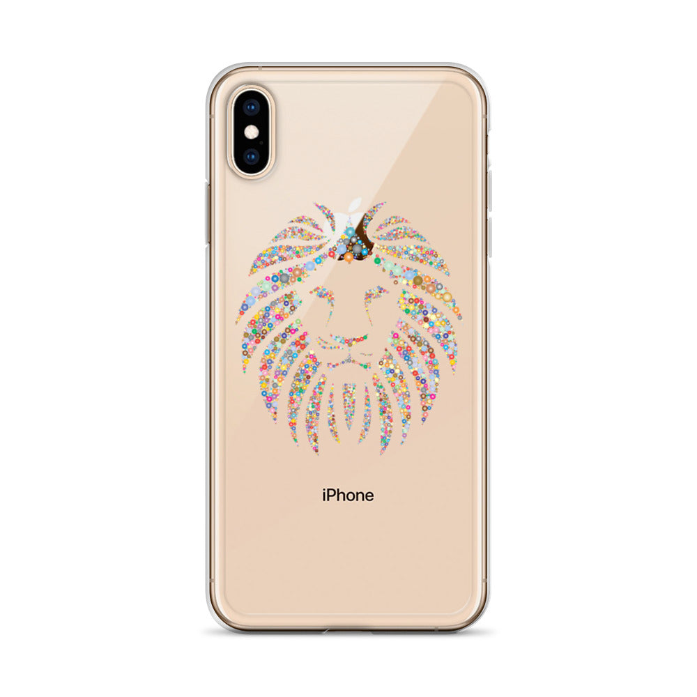 Multi Coloured Lion iPhone Case