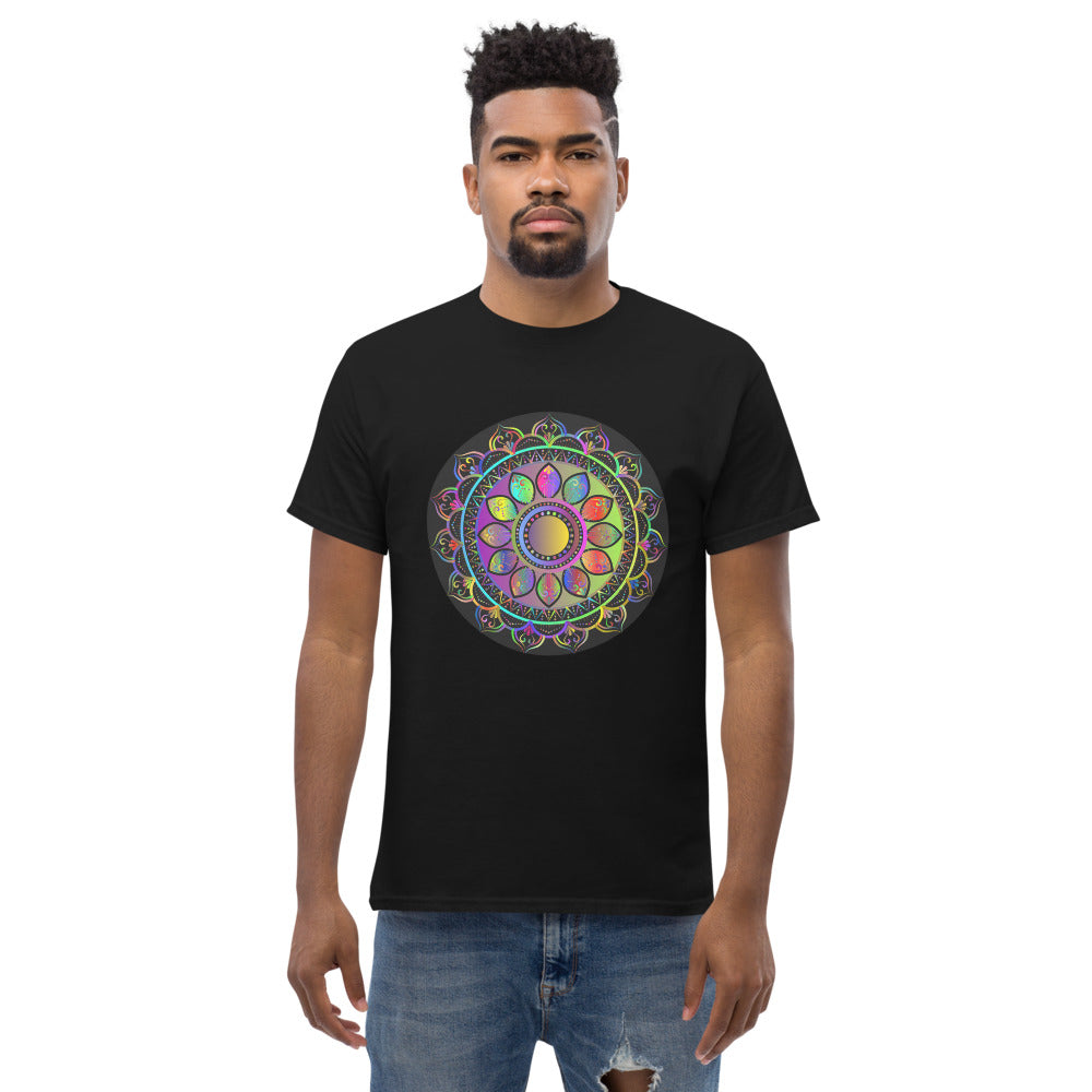 Chakra 100% cotton men's heavyweight tee