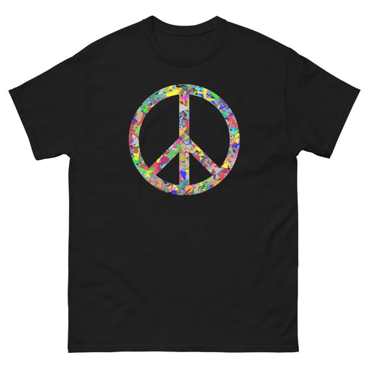 Peace 100% cotton men's heavyweight tee