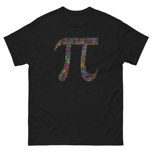 Pi 100% cotton men's heavyweight tee