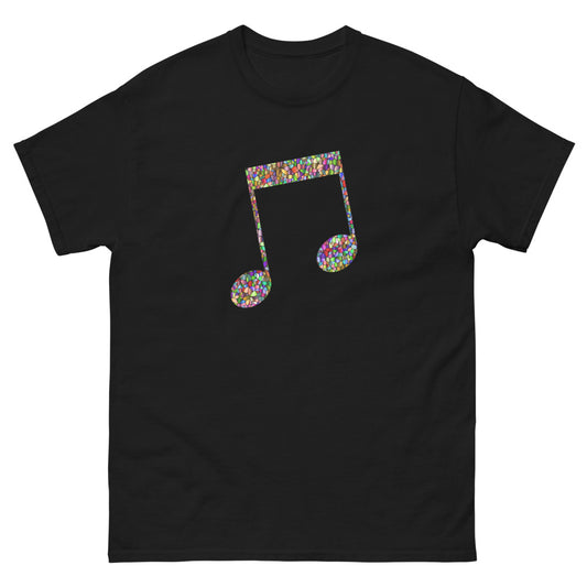 Music Note 100% cotton men's heavyweight tee