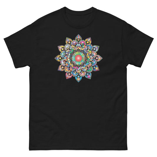 Chakra 100% cotton men's heavyweight tee