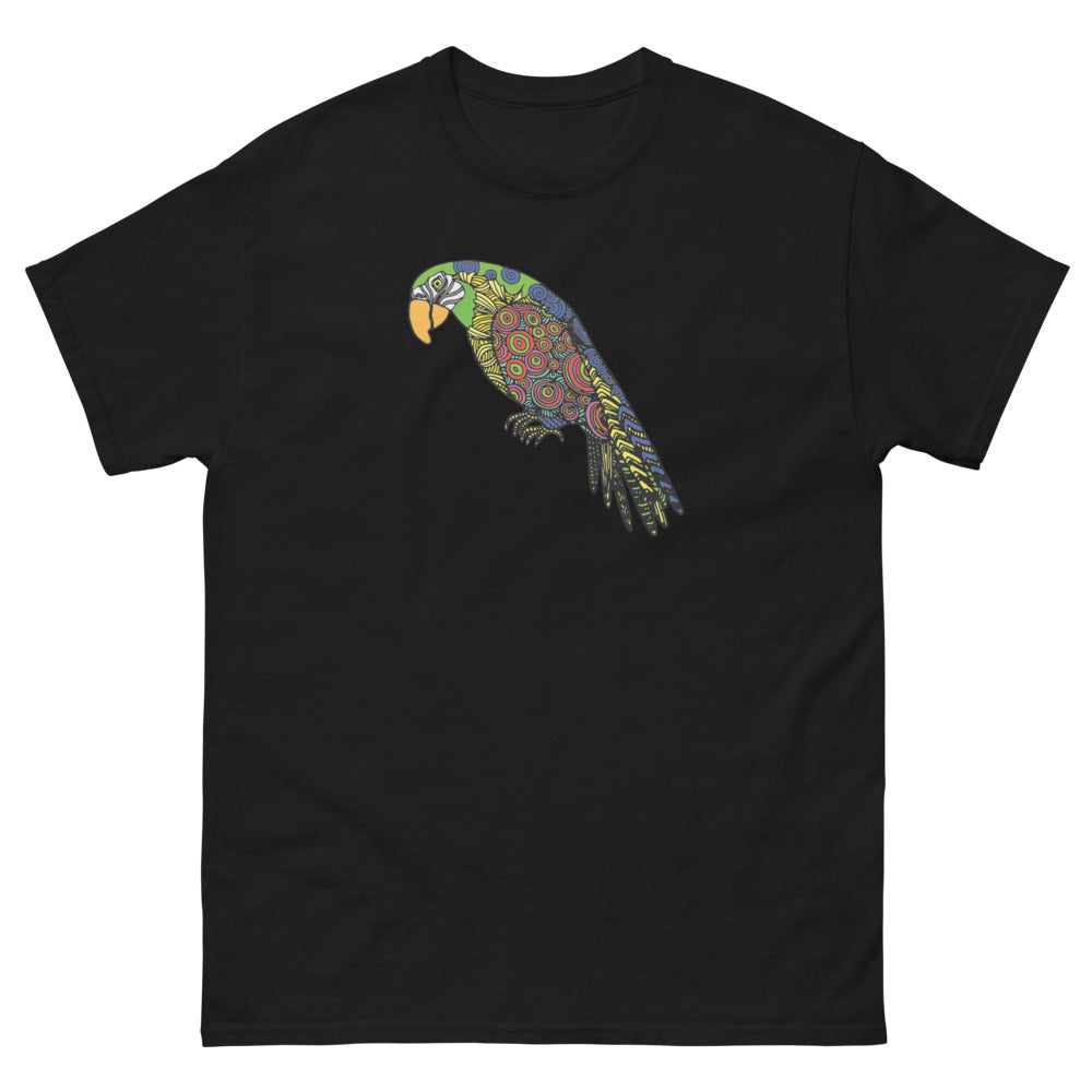 Parrot 100% cotton men's heavyweight tee