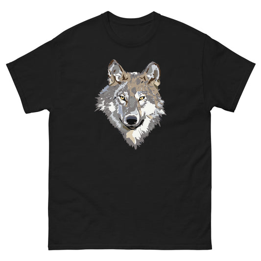 Silver Wolf 100% cotton men's heavyweight tee