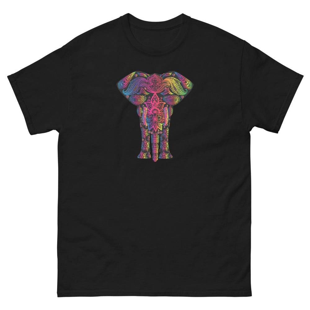 Elephant Face Colour 100% cotton men's heavyweight tee