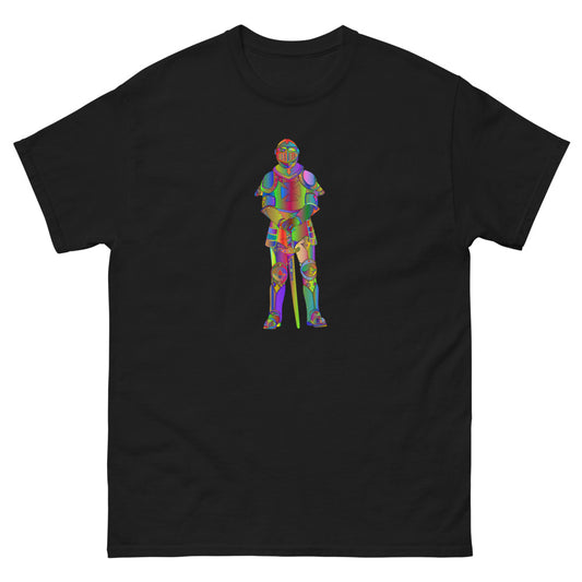 Multi Coloured Knight 100% cotton men's heavyweight tee