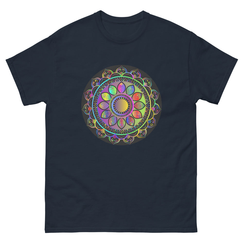 Chakra 100% cotton men's heavyweight tee