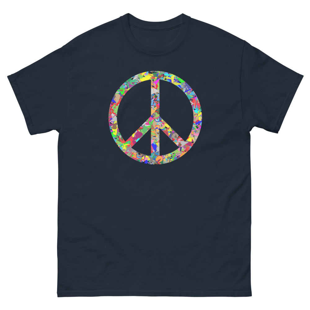 Peace 100% cotton men's heavyweight tee