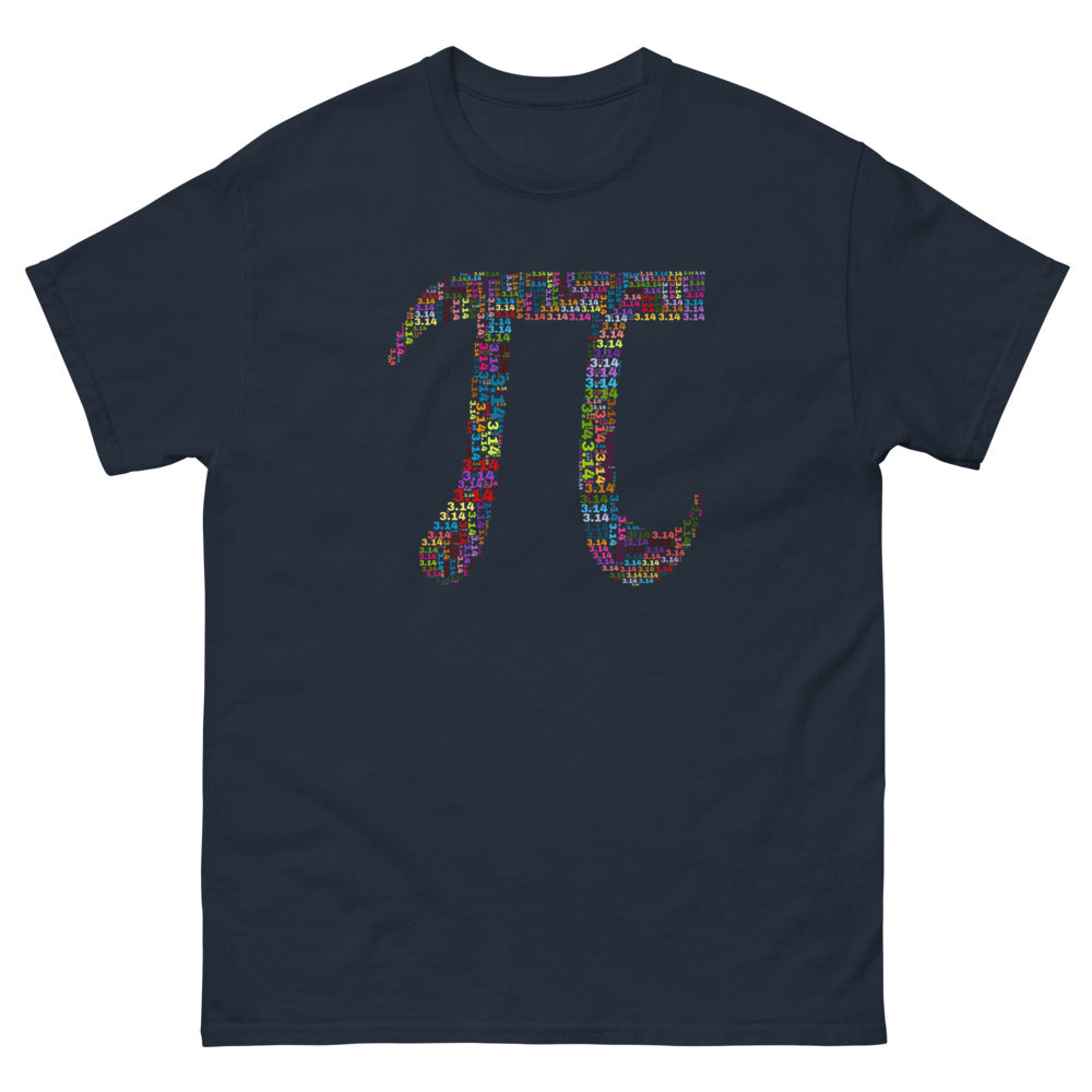 Pi 100% cotton men's heavyweight tee