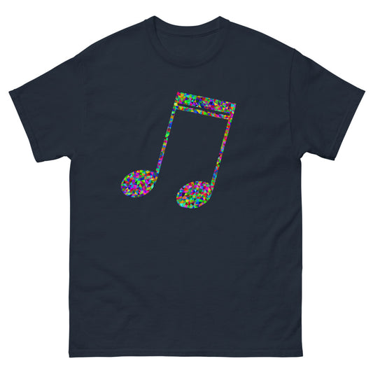 Music Note 100% cotton men's heavyweight tee