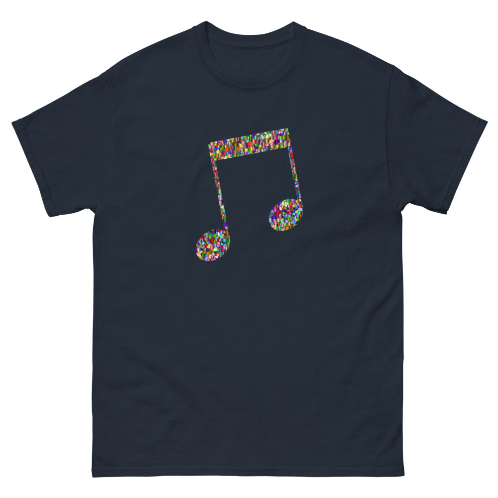 Music Note 100% cotton men's heavyweight tee