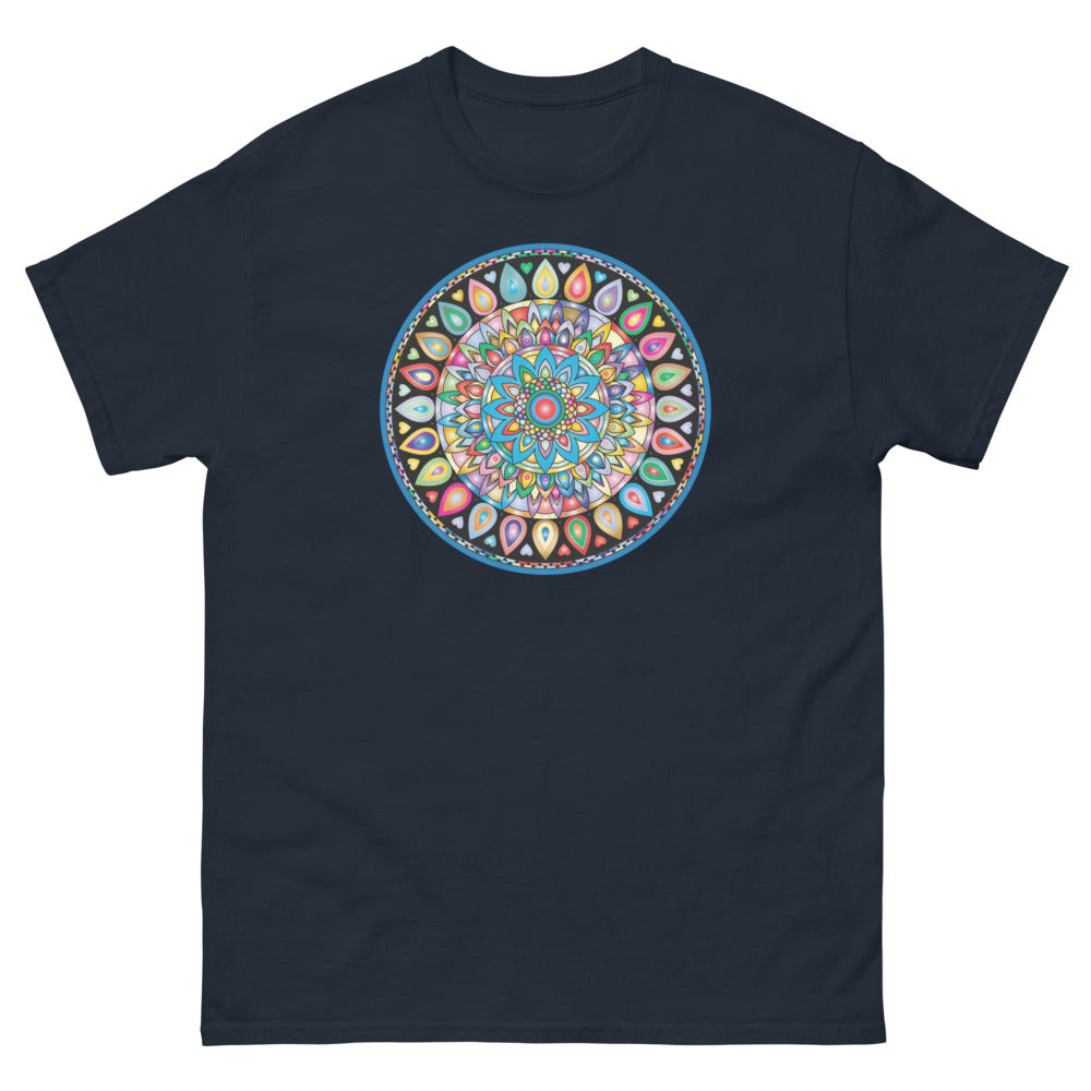 Chakra 100% cotton men's heavyweight tee